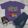 Kids Autism Shirt Be Fine Mom Like Mine Tshirt Cute Autism T Shirt Puzzle Heart
