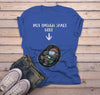 Men's Funny Pregnancy T Shirt Not Enough Space Shirt Baby Announcement Idea Graphic Tee