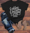 Women's Funny Craft T Shirt Coffee Chill Crafter Crafty Crafting Graphic Tee Gift Idea