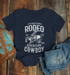 Women's Rodeo T Shirt American Cowboy Shirts Western Graphic Tee Southern Tradition Horse Tshirt