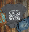 Women's Funny Football T Shirt Love Me Like You Love Football Tshirt Football Shirts Graphic Tee