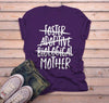 Men's Foster Mom T Shirt Adoptive Mom Shirts Biological Mother Tee Adoption Tshirt