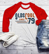 Men's Vintage T Shirt 1979 Birthday Shirt Olds Cool 40th Birthday Tee 3/4 Sleeve Raglan Retro Gift Idea Vintage Tee Oldscool Shirts