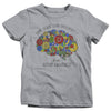 Kids Autism Shirt Autism Brain Shirts Some Gears Turn Differently Graphic Tee Autism Awareness TShirt Toddler