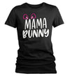 Women's Easter Shirt Mama Bunny T-Shirts Cute Mom Bunny Ears Easter TShirt Easter Tee Mother Shirt