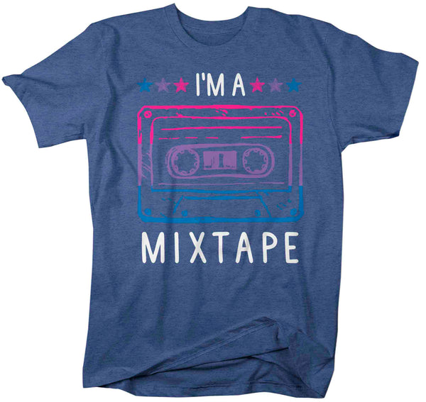 Men's Funny Bisexual Shirt I'm A Mix Tape LGBT T Shirt Tee Bi Sexual Gift LGBTQ TShirt Gay Pride Sexuality Shirt Man Unisex-Shirts By Sarah