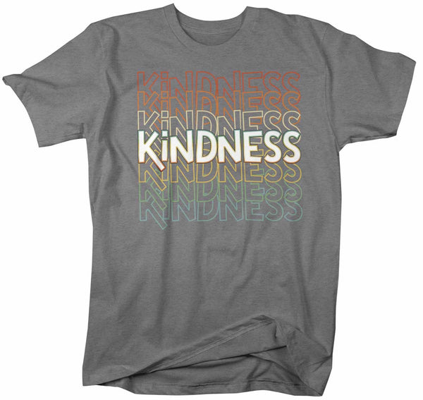 Men's Kindness T Shirt Be Kind Shirts Vintage Kind Shirt Retro Shirts Inspirational Shirts Teacher Shirt-Shirts By Sarah