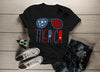 Shirts By Sarah Women's 'Merica T-Shirt Glasses Hipster Independence Shirt