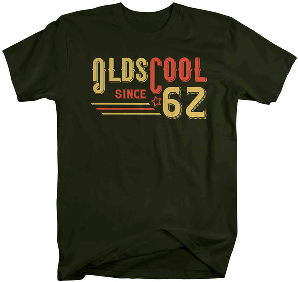 Men's Vintage T Shirt 1962 Birthday Shirt Olds Cool 60th Birthday Tee Retro Gift Idea Vintage Tee Oldscool Shirts Unisex Tee Sixty-Shirts By Sarah