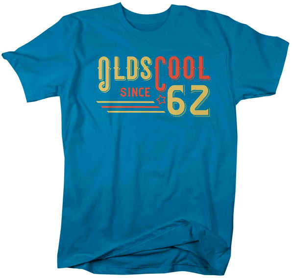Men's Vintage T Shirt 1962 Birthday Shirt Olds Cool 60th Birthday Tee Retro Gift Idea Vintage Tee Oldscool Shirts Unisex Tee Sixty-Shirts By Sarah
