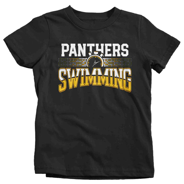 Kids Personalized Swimming Shirt Custom Swim Brother Dive Team T Shirt Personalized Swimmer Sister TShirt Custom Unisex Shirts Gift Idea-Shirts By Sarah