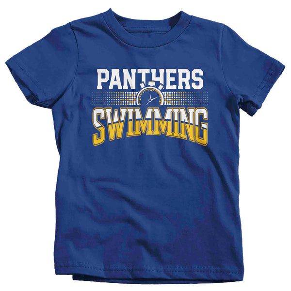 Kids Personalized Swimming Shirt Custom Swim Brother Dive Team T Shirt Personalized Swimmer Sister TShirt Custom Unisex Shirts Gift Idea-Shirts By Sarah
