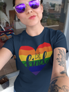 Women's Be Kind LGBT T Shirt LGBT Heart Shirts Rainbow Shirt LGBT Pride T Shirts