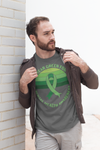 Men's Mental Health Awareness T Shirt Green Shirt I Wear Green Tee Don't Understand TShirt Brain Gift Mans Unisex Anxiety Depression