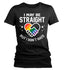 Women's Pride Ally Shirt LGBTQ T Shirt Support Straight But Don't Hate Shirts Inspirational LGBT Shirts Gay Trans Support Tee Woman Ladies-Shirts By Sarah