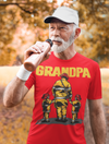 Men's Firefighter Grandpa Shirt Fire Fighter T Shirt Fireman Gift Idea Firefighter Gift Father's Day Tee Unisex Man Man's Soft Tee