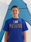 Kids Autism Shirt I Am Ausome T Shirt Colorful Tee Autism Awareness Autistic Awesome Puzzle Gift Shirt Boy's Girl's Toddler TShirt