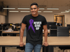 Men's Purple Ribbon Shirt Never Give Up Awareness T Shirt Lupus Fibromyalgia Cancer Chron's Disease Tee Streetwear Man Unisex