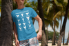 Men's Shark Tooth Shirt Teeth Identification Fossil Shark Shirt Gift T-Shirt Ocean Marine Biology Fish Scientist Tee Mans Unisex