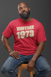 Men's Vintage 1973 Birthday T Shirt 50th Birthday Shirt Fifty Years Gift Retro Bday Gift Men's Unisex Soft Tee Fiftieth Bday Unisex Man