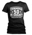 Women's Hilarious 50th Shirts Turning 50 Is Great Birthday T Shirts Said No One Funny 50th Birthday Gift Ladies Fiftieth Bday Fifty Tee-Shirts By Sarah