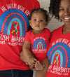 Baby Autism Shirt We We Wear Blue Creeper Autism Tee Accept Love Rainbow Bodysuit Support Autism Awareness Shirt Infant