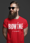Men's Funny Birthday T Shirt Blow Me Candle Inappropriate Shirt Humor Joke 40th 50th 60th 70th 80th Gift For Him Unisex Tee Man