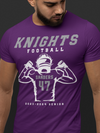 Men's Personalized Football Shirt Custom Football T Shirt Player Dad Shirt Mom Team Custom Unisex Cool Shirts Gift Idea