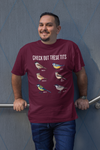 Men's Funny Bird Shirt Check Out These Tits Watcher T Shirt Inappropriate Birdwatcher Humor Gift Graphic Tee Man For Him Unisex