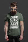 Men's Funny Birthday T Shirt Not Old Just Experienced Shirt Legend Gift Grunge Bday Gift Men's Unisex Tee 40th 50th 60th 70th Unisex Man