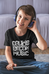 Kids Funny Drummer Shirt Drums Shirt Bacon Of Music Tshirt Drummer Band Gift Idea Percussion Unisex Youth Saying Tee