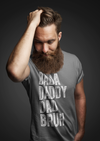Men's Dad Shirt Dada Dad Daddy Bruh Shirts Funny Humor TShirt Father's Day Gift Idea For Him Unisex Man Tee