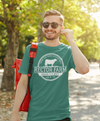 Men's Personalized Farm Cattle Shirt Custom Beef Meats T Shirt Minimalist Logo Homestead Farming TShirt Unisex Mans Gift Idea