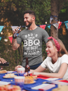 Men's BBQ Shirt Dad's BBQ T Shirt Best In Town Grill Cook Father's Day Chef Barbeque Meat Smoker Gift For Him Unisex Man