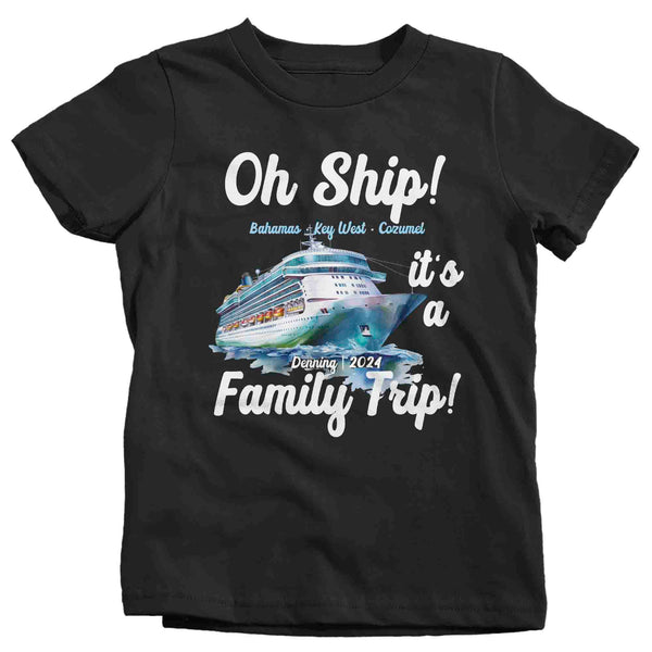 Kids Personalized Cruise Shirt Vacation Tee Custom Beach Trip TShirts Group T Shirts Matching Boat Yacht Unisex Youth Gift Idea-Shirts By Sarah