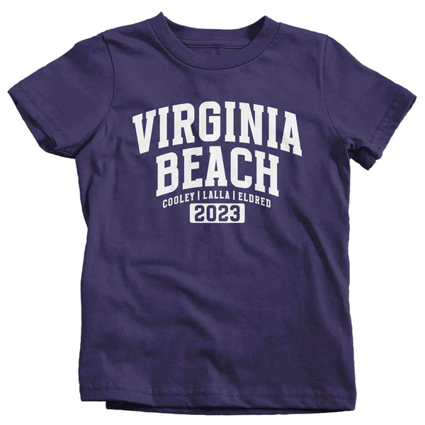Kids Personalized Vacation T Shirt Custom Beach Ocean Destination TShirts Reunion Group Shirts Matching T Shirt Unisex Youth Gift Idea-Shirts By Sarah