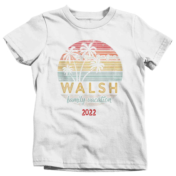 Kids Personalized Vacation T Shirt Custom Beach Ocean Destination TShirts Reunion Group Shirts Matching T Shirt Unisex Youth Gift Idea-Shirts By Sarah