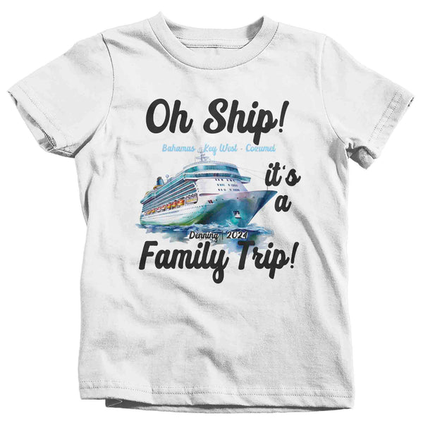 Kids Personalized Cruise Shirt Vacation Tee Custom Beach Trip TShirts Group T Shirts Matching Boat Yacht Unisex Youth Gift Idea-Shirts By Sarah