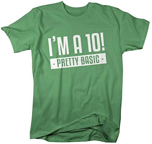 Shirts By Sarah Men's pH Funny Science T-Shirt Pretty Basic Chemistry Shirts-Shirts By Sarah