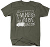 Shirts By Sarah Men's Hilarious Bacon T-Shirt Funny Farmers Real Heroes Tee