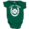 Shirts By Sarah Baby St. Patrick's Day Creeper Lucky Charm One Piece Creeper