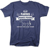 Shirts By Sarah Men's Farms Make Food T-Shirt Support Farmer Shirt Cow Chicken