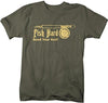Shirts By Sarah Men's Funny Fishing T-Shirt Bend Your Rod Fish Hard
