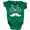 Shirts By Sarah Baby Cute Hipster Bicycle Creeper One Piece Bodysuit