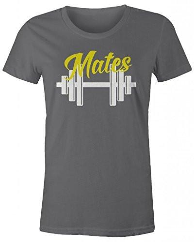 Shirts By Sarah Women's Matching Swole Mates Workout T-Shirts (Mates)-Shirts By Sarah