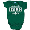 Shirts By Sarah Baby St. Patrick's Day Authentic Irish Luck Creeper One Piece