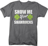 Shirts By Sarah Men's Funny St. Patrick's Day T-Shirt Show Me Your Shamrocks