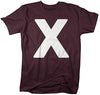 Shirts By Sarah Men's Matching Valentine's Day Couples T-Shirts XO (X Half)