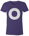Shirts By Sarah Women's Matching Valentine's Day Couples T-Shirts XO (O Half)