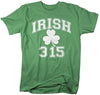 Shirts By Sarah Men's St. Patrick's Day Area Code T-Shirt Syracuse Irish 315